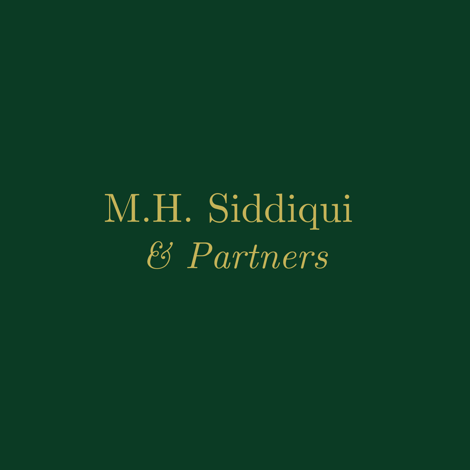 M.H. Siddiqui & Partners Logo